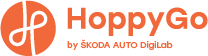 Footer HoppyGo logo